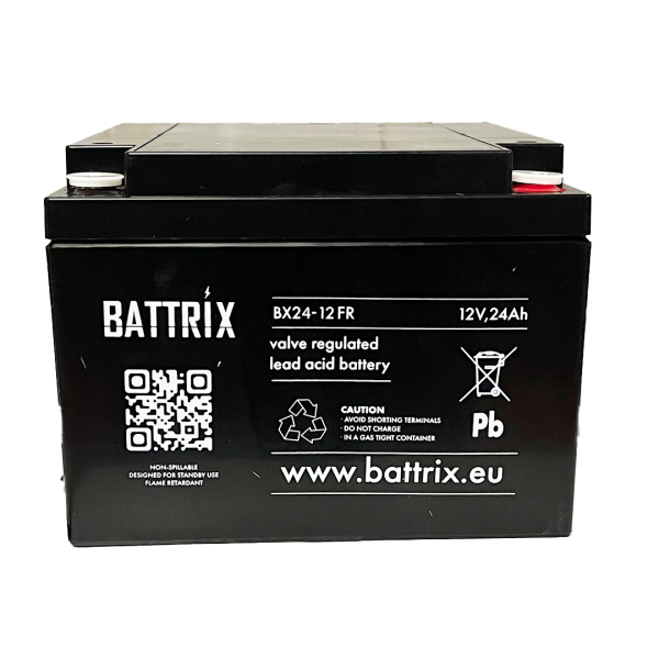 Batterie stationnaire Décharge lente 12V 24Ah